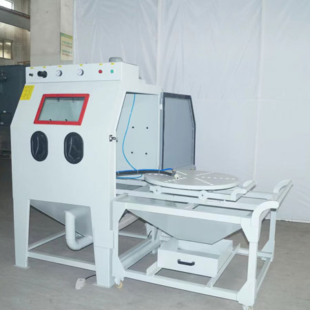 白山喷砂机里面的砂能不能洗?怎么洗?