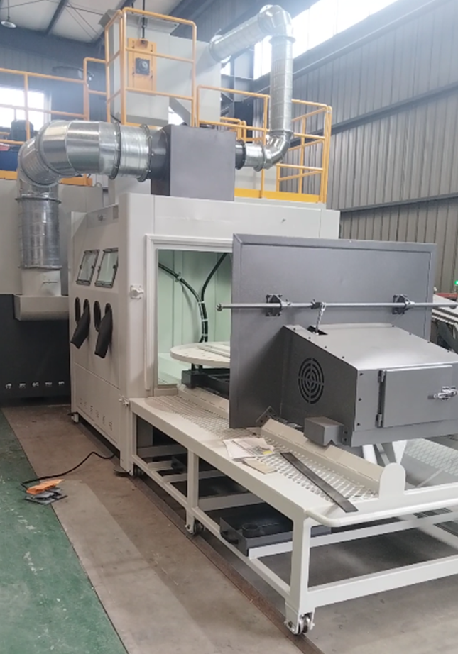 白山手动喷砂机 vs 全自动喷砂机 性价比对比