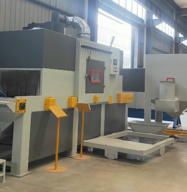 白山自动喷砂机工作原理与日常维护要点